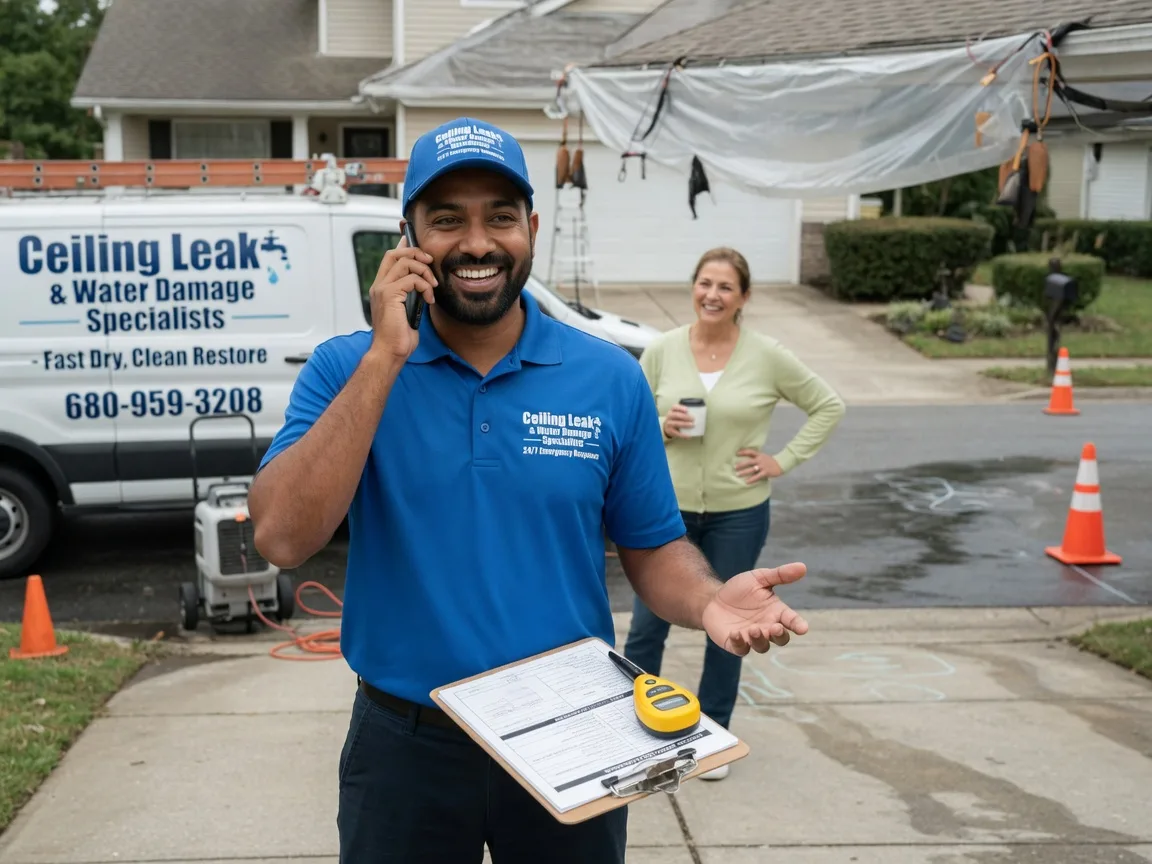 Ceiling Leak Cleanup Taylor Ridge, IL FAQs